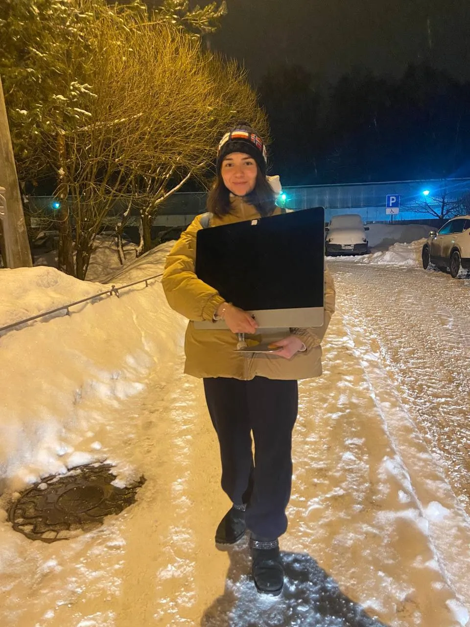 Зимой с маком